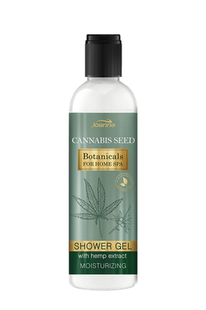 Joanna Botanicals For Home Spa kremowy żel pod prysznic z ekstraktem z konopi 240ml