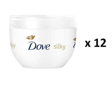 Dove Nourishing Body Care Pampering Silky nawilżający krem do ciała 12x300ml