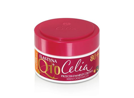 Celia Q10 przeciwzmarszczkowy krem odżywczy 80+ na dzień i na noc 50ml