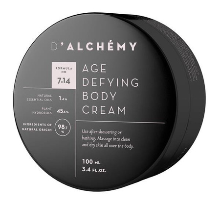 D'Alchemy Age Defying Body Cream przeciwstarzeniowy krem do ciała 100ml