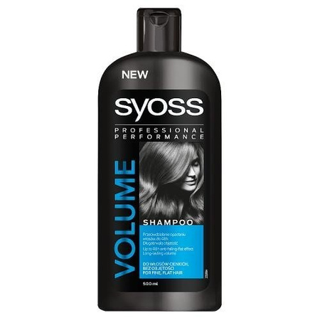 Syoss Volume Shampoo szampon do włosów cienkich i bez objętości 500ml
