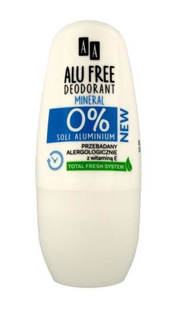 AA Alu Free Deodorant Mineral dezodorant w kulce 50ml