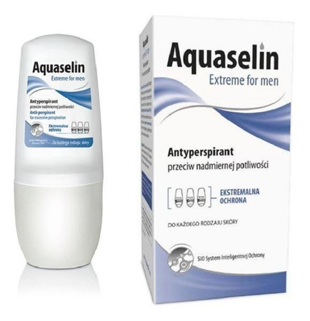 AA Aquaselin Extreme For Men Anti-Perspirant deo roll-on dezodorant w kulce przeciw zwiększonej potliwości 50ml