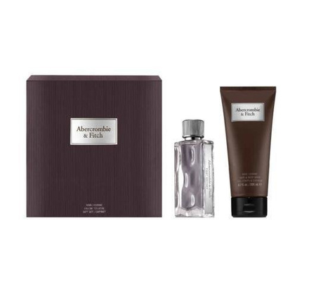 Abercrombie&Fitch First Instinct Man zestaw woda toaletowa spray 100ml + żel pod prysznic 200ml