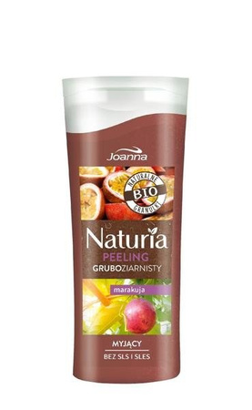 Joanna Naturia gruboziarnisty myjący peeling do ciała Marakuja 100g
