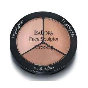 IsaDora Face Sculptor Strobing Paleta modelująca kontur twarzy 21 Warm Glow  +  [  G  R  A  T  I  S : MINI-MASKARA ISADORA ]