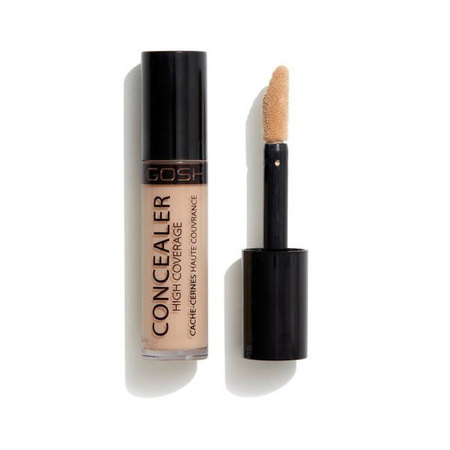 Gosh Concealer High Coverage - Korektor kryjący z aplikatorem 001 Porcelain