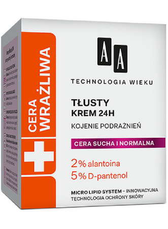 AA Technology Age Fat Cream tłusty krem do cery suchej i normalnej 50ml