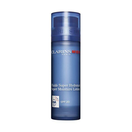 Clarins Men Fluide Super Hydratant SPF 20 Lotion intensywnie nawilżający 50 ml