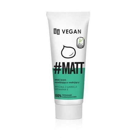 AA Vegan #Matt lekki krem nawilżająco-matujący 40ml