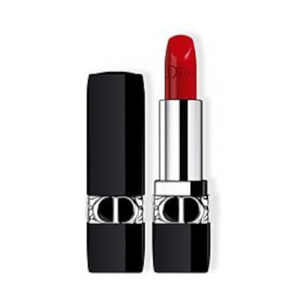 Dior Rouge Dior Satin Pomadka do ust z wymiennym wkładem 999 Velevet Finish 3,5g