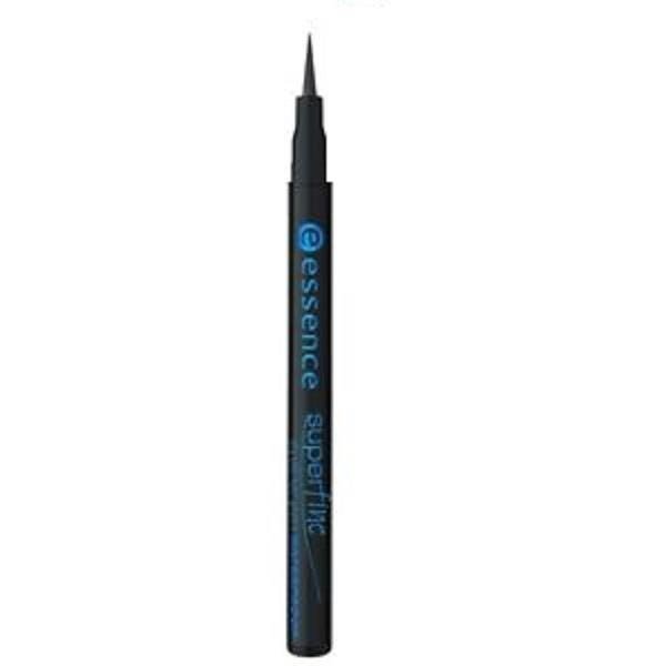 Essence Supefine Eyeliner Waterproof Pen eyeliner wodoodporny w pisaku Black 1ml | MAKIJAŻ ...