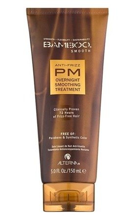 Alterna Bamboo Smooth Anti-Frizz Pm Overnight Smoothing Treatment wygładzający balsam do włosów na noc 150ml