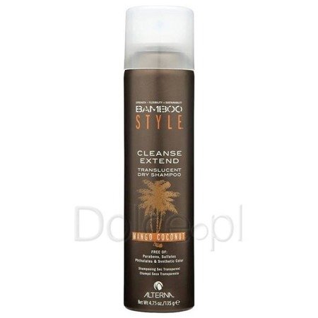 Alterna Bamboo Style Cleanse Extend Translucent Dry Shampoo suchy szampon do włosów Mango Coconut 150ml