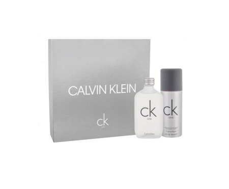Calvin Klein CK One woda toaletowa spray 100ml + dezodorant spray 150ml /Zestaw/