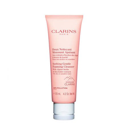 Clarins Delikatna pianka łagodząca Soothing Gentle Foaming Cleanser 125ml