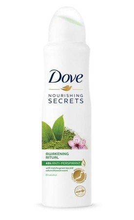 Dove Nourishing Secrets Matcha Green Tea & Sakura Blossom antyperspirant spray 150ml