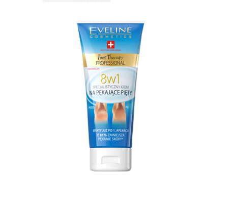 Eveline Cosmetics Foot Therapy Professional 8w1 specjalistyczny krem na pękające pięty 100ml