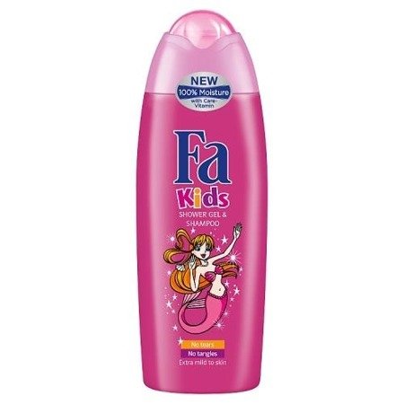 Fa Kids Mermaid Shower Gel & Shampoo szampon i żel pod prysznic dla dzieci 250ml
