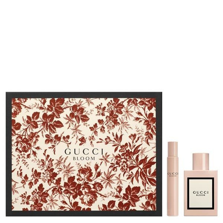 Gucci Bloom woda perfumowana spray 50ml + miniatura wody perfumowanej roll-on 7,4ml /Zestaw/