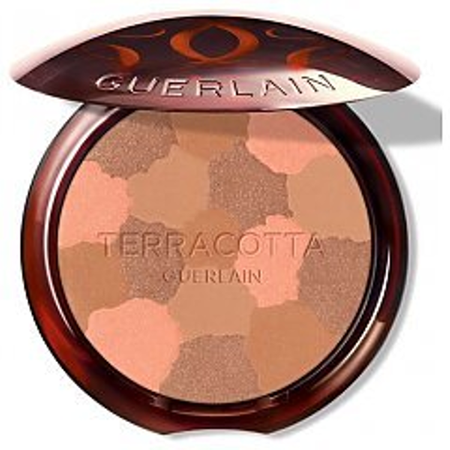 Guerlain Terracotta Light 03  Medium Warm Puder brązujący i rozświatlający  03 Medium Warm