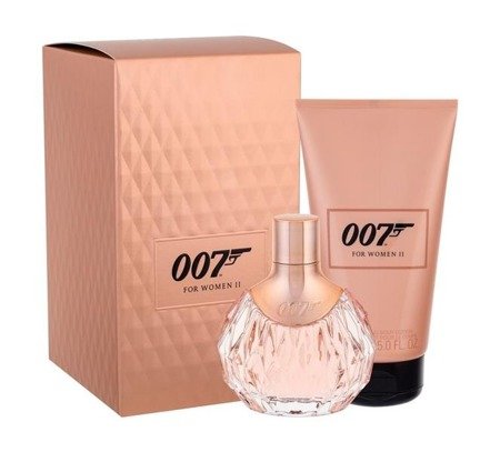 James Bond 007 For Women II zestaw woda perfumowana spray 50ml + balsam do ciała 150ml