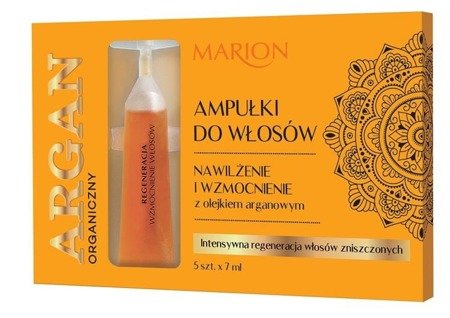 Marion 7 Efektów ampułki do włosów z olejkiem arganowym 5x7ml
