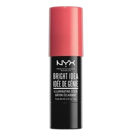NYX Professional MakeUp Bright Idea Illuminating Stick róż w sztyfcie Rose Petal Pop 6g