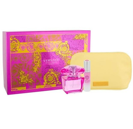 Versace Bright Crystal Absolu woda perfumowana spray 90ml + miniatura wody perfumowanej 10ml + kosmetyczka /Zestaw/